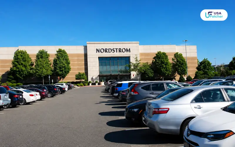 Parking at Burlington Mall Shoppers