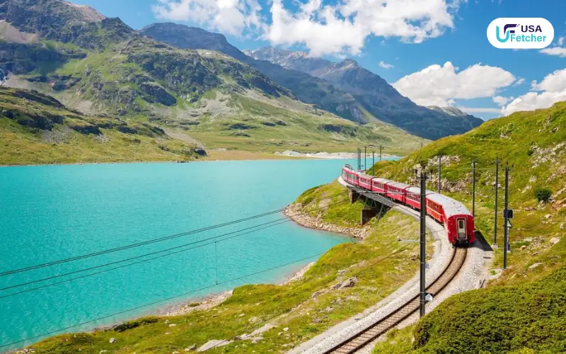 Bernina Express — Switzerland to Italy