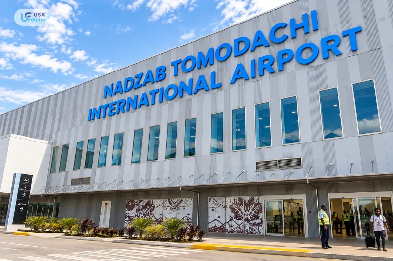 Nadzab Tomodachi International Airport terminal in Papua New Guinea