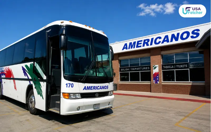 Americanos Bus Station San Antonio