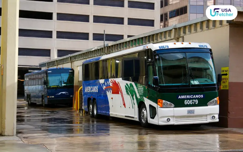 Americanos Bus Station San Antonio