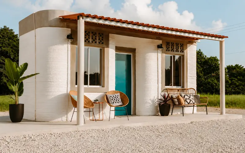 3D printed homes
