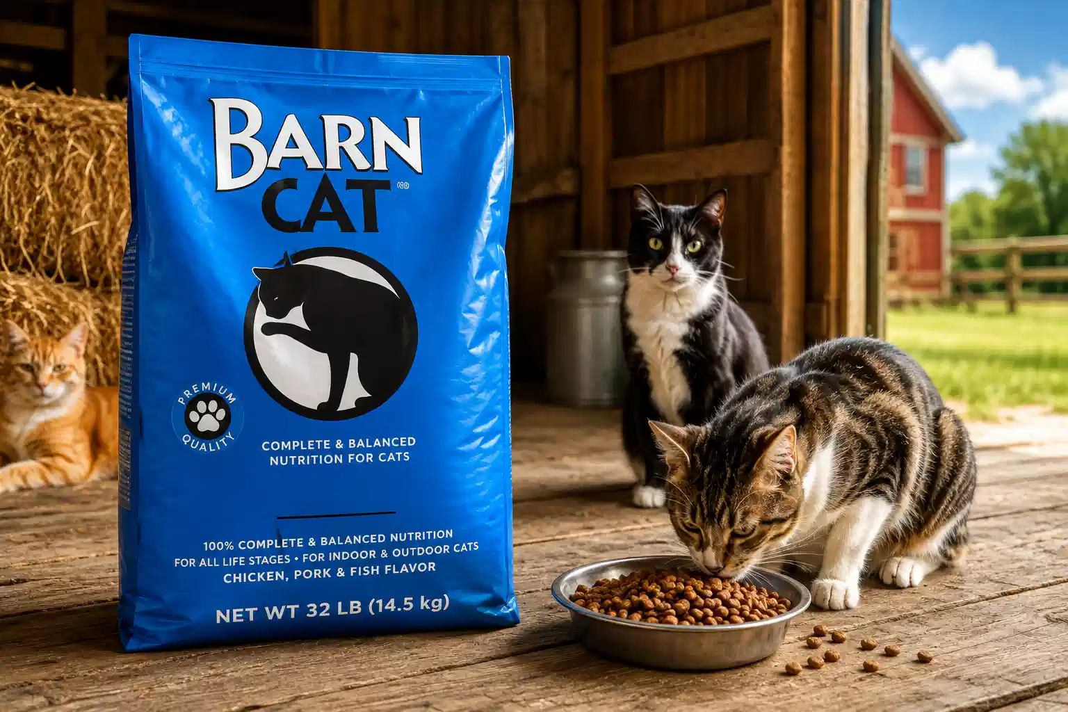 Barn Cat Dry Cat Food 32lb Bag