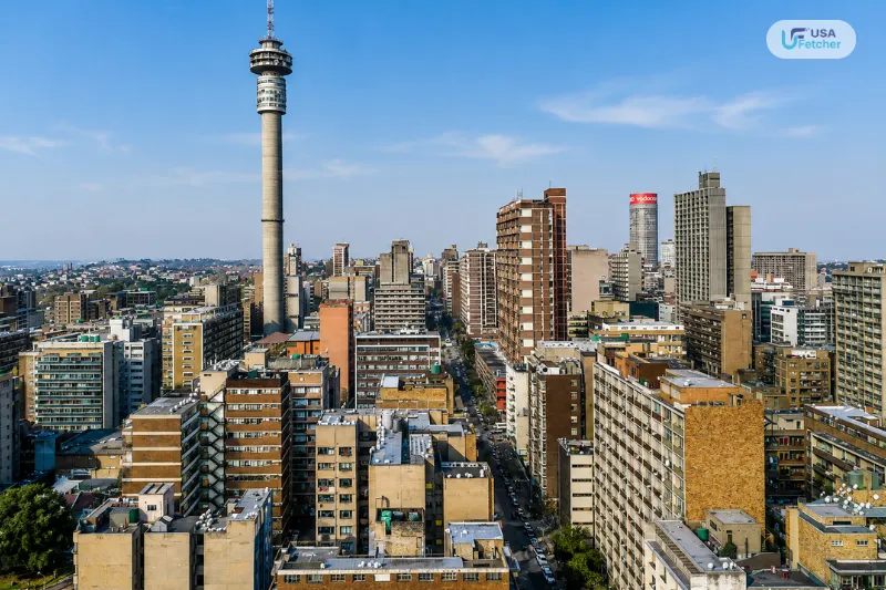 Johannesburg city skyline