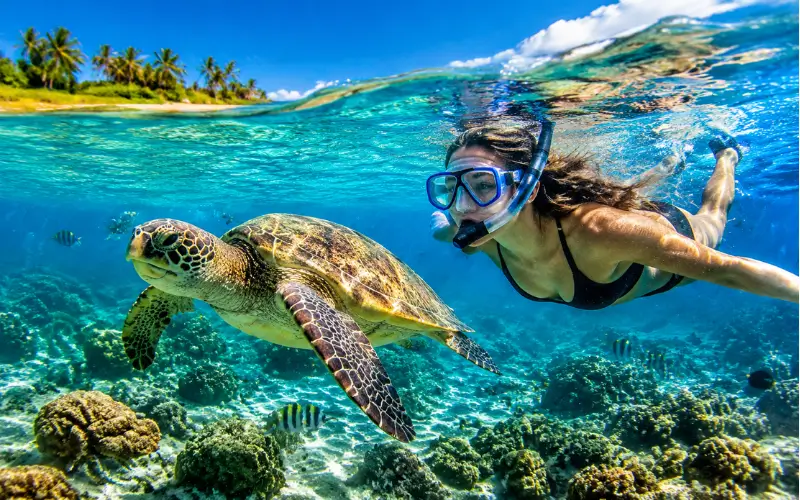 Best Places to Swim With Turtles