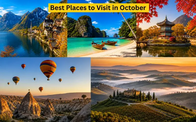 Best Places to Visit in October